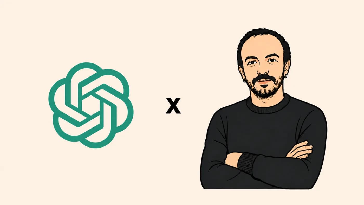ChatGPT logosu ve Aytaç V. Pamuk illüstrasyonu