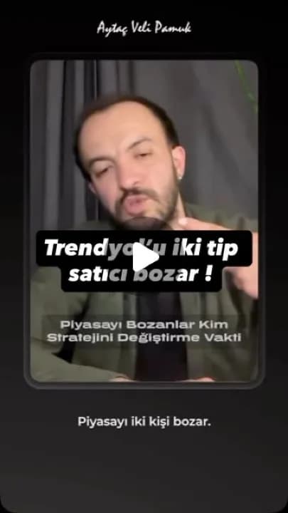 Trendyol'u iki tip satıcı bozar