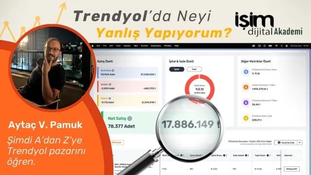 Trendyol Başarıya Giden Yolda Genel Pazarlama Dersi 1 (WEBİNAR)